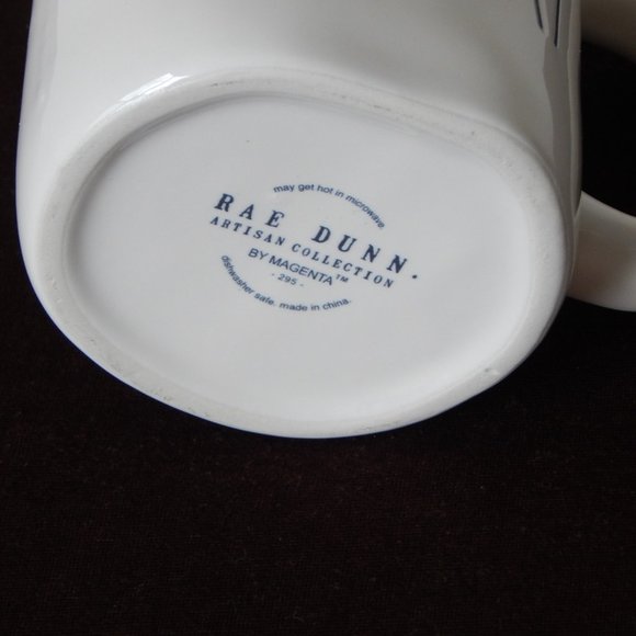 New Rae Dunn Happy Birthday Ceramic Mug with Cupcake Sprinkles Topper  VHTF - Picture 8 of 8